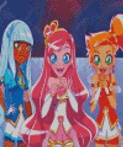 Lolirock Characters Diamond Painting