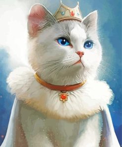 Queen Kitty Diamond Painting