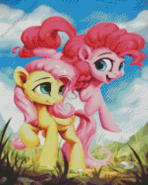 My Little Pony Fluttershy Diamond Painting