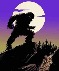 Sasquatch Bigfoot Diamond Painting