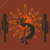 Aesthetic Kokopelli Art Diamond Painting