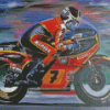 Barry Sheene Diamond Painting