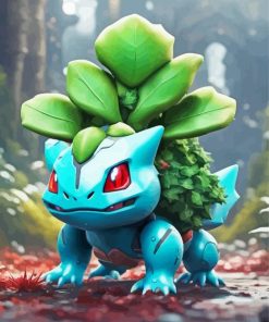 Cute Ivysaur Pokemon Diamond Painting art