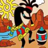 Kokopelli Diamond Painting