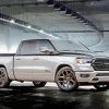 Grey Lowered Dodge Ram Diamond Painting