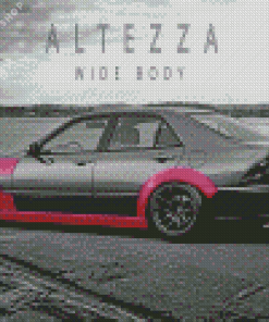 Monochrome Altezza Widebody Diamond Painting