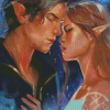 Feyre And Rhysand Diamond Painting art