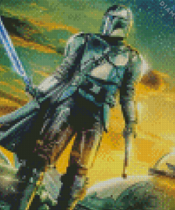 Mandalorian Art Diamond Painting art