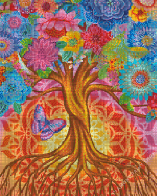 Tree Of Life Diamond Painting art