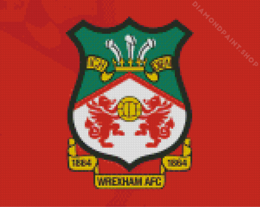 Wrexham Afc Football Club Diamond Paintings