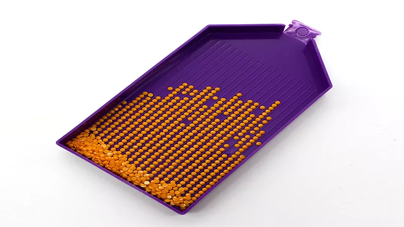 Diamond painting sorting tray tool