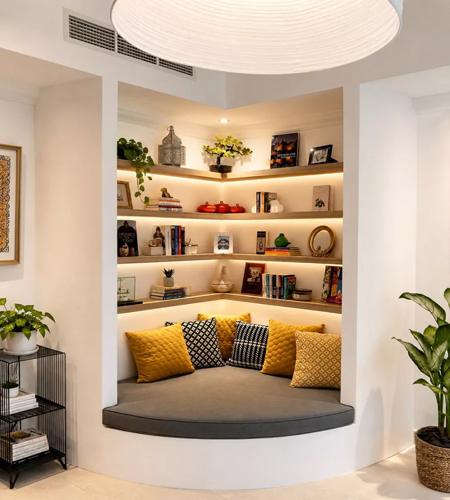 Reading Corner home decor