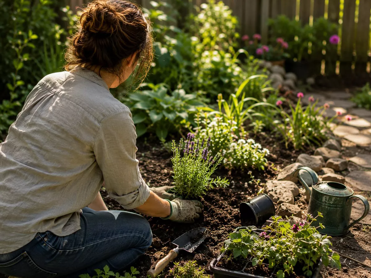 Relaxing-hobby-gardening