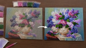 Before and After Every Diamond Painting